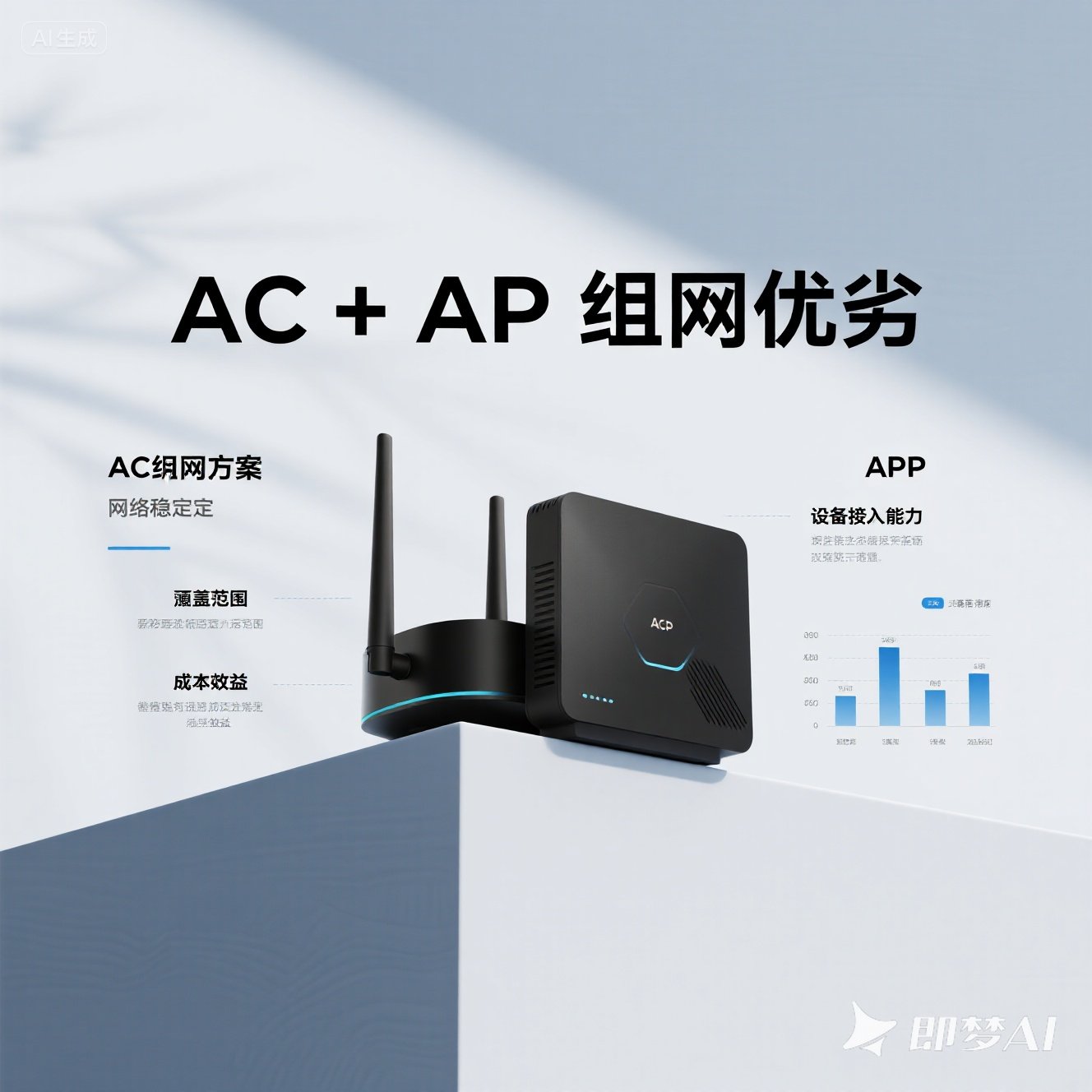 郑东新区AC + AP 组网优劣