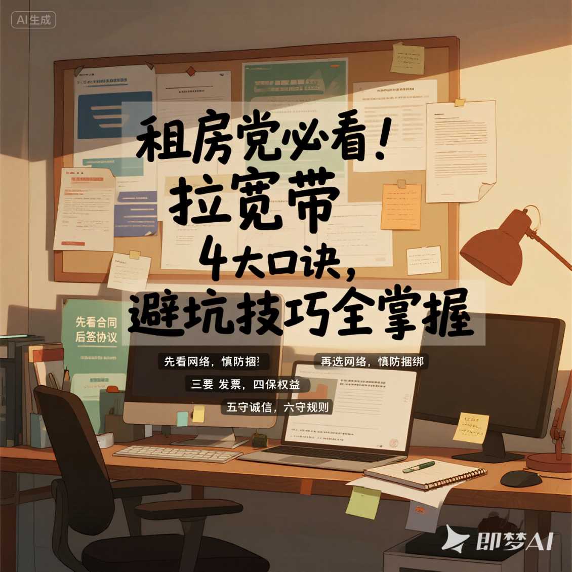 郑东新区租房党必看！拉宽带 4 大口诀，避坑技巧全掌握