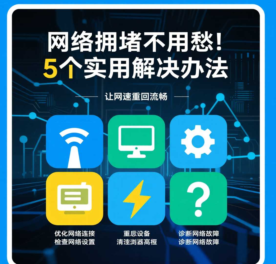 郑东新区在郑州网络拥堵不用愁！5 个实用解决办法，让网速重回流畅。